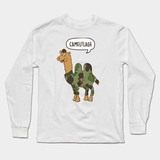 Camelflage Long Sleeve T-Shirt